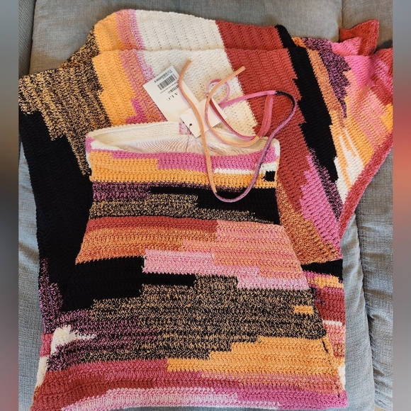 ALC Nova Crochet Midi Dress Size XS NWT - Picture 6 of 9